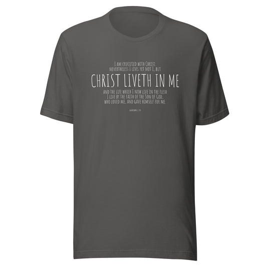 Christ Liveth In Me T-Shirt