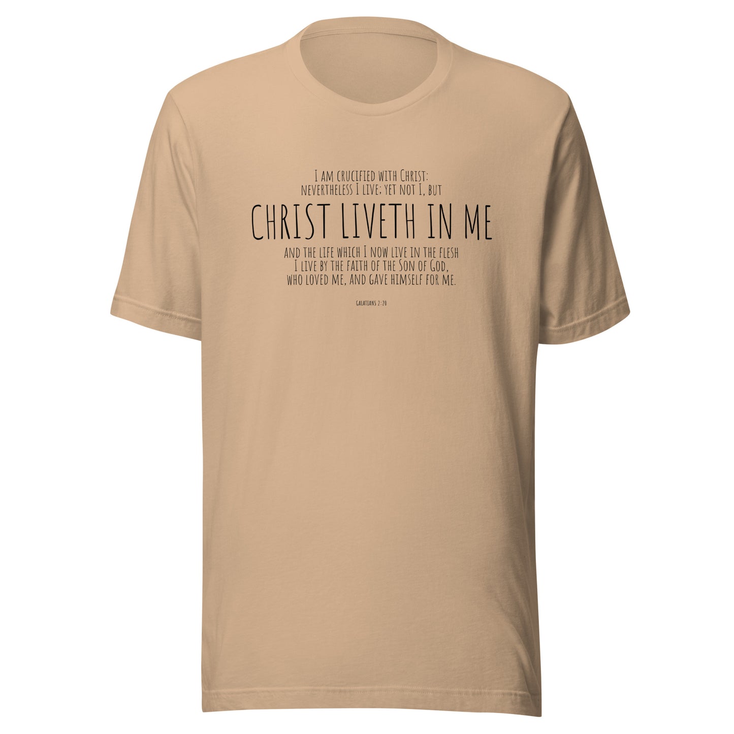 Christ Liveth In Me T-Shirt